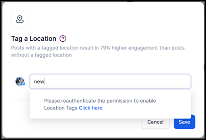 Search and Select the Location