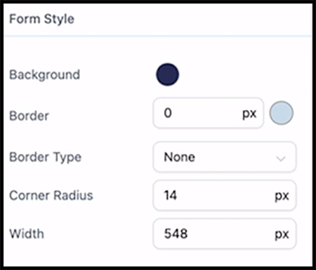 Set Field Width