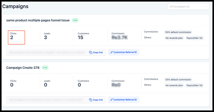 Affiliate Portal Access for Affiliates