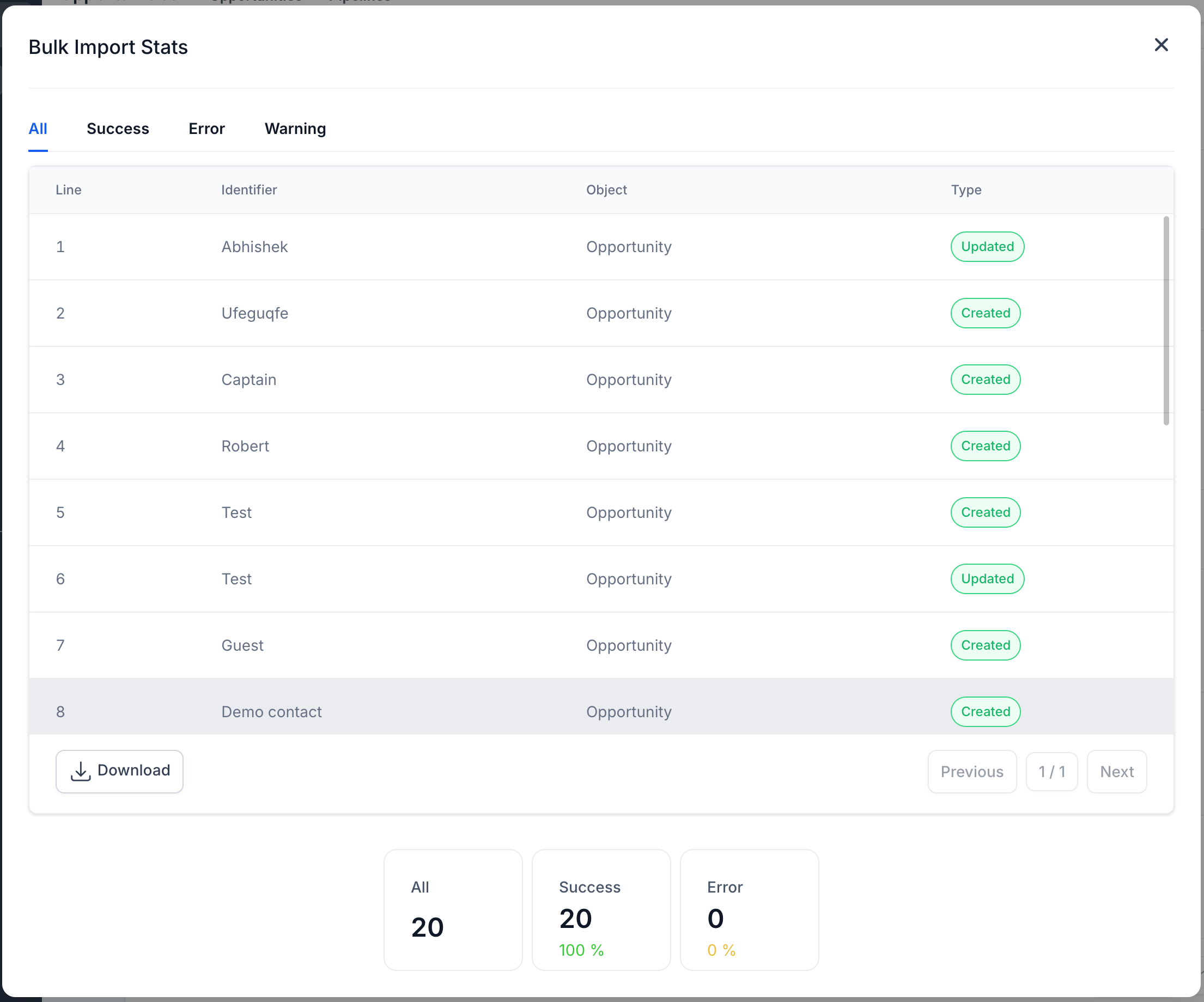 CRM: Import Contacts & Opportunities 7 CRM: Import Contacts & Opportunities 7
