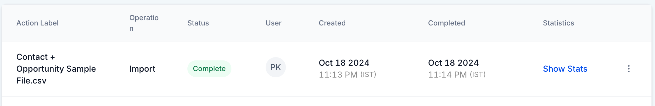 CRM: Import Contacts & Opportunities 6 CRM: Import Contacts & Opportunities 6