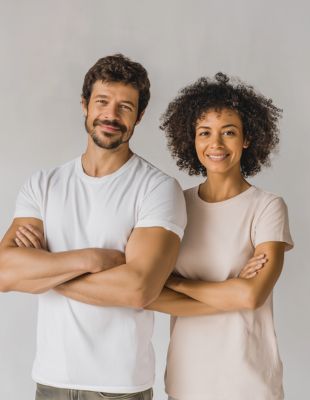 Smiling divorced couple showing emotional resilience and co-parenting success after counselling and healing through The Mind Space support services. Smiling divorced couple showing emotional resilience and co-parenting success after counselling and healing through The Mind Space support services.