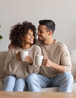 Partners enjoying a moment of closeness after rebuilding trust – couples therapy Parkhurst, Johannesburg Partners enjoying a moment of closeness after rebuilding trust – couples therapy Parkhurst, Johannesburg