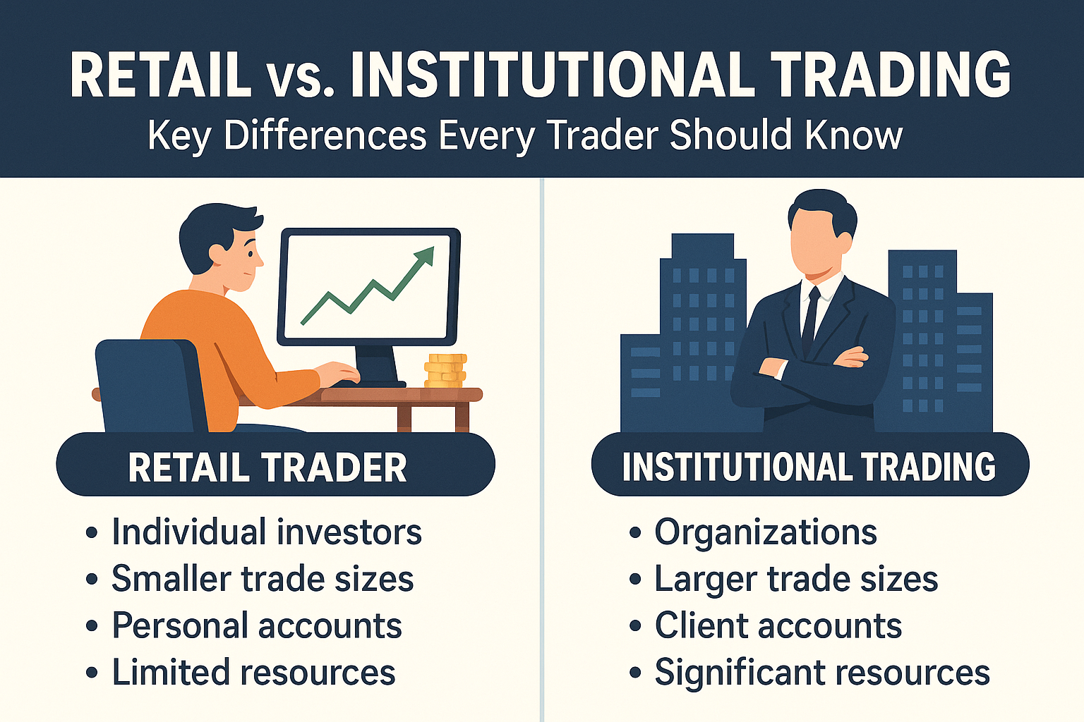 Retail vs Institutional Trading Retail vs Institutional Trading