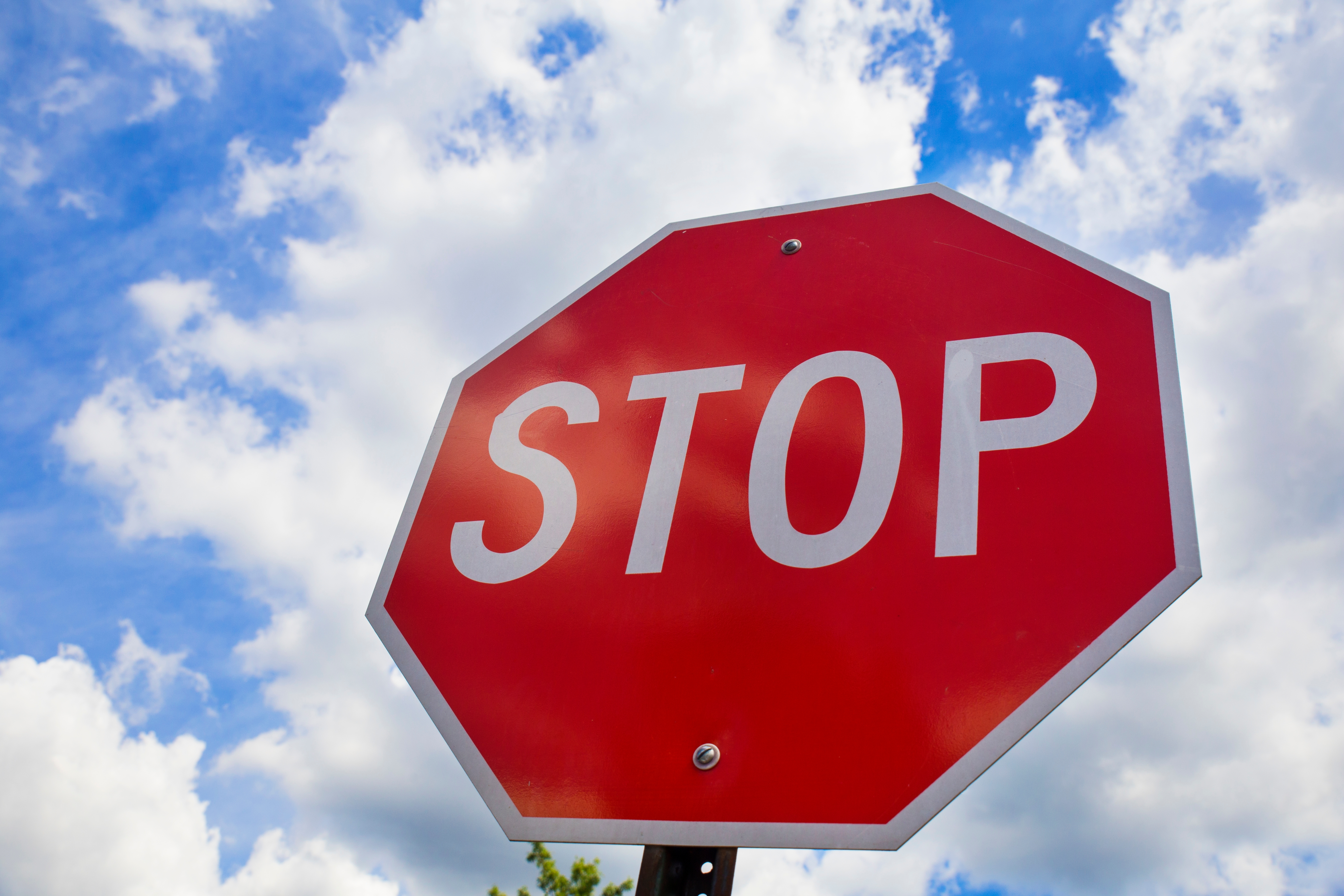 stop sign
