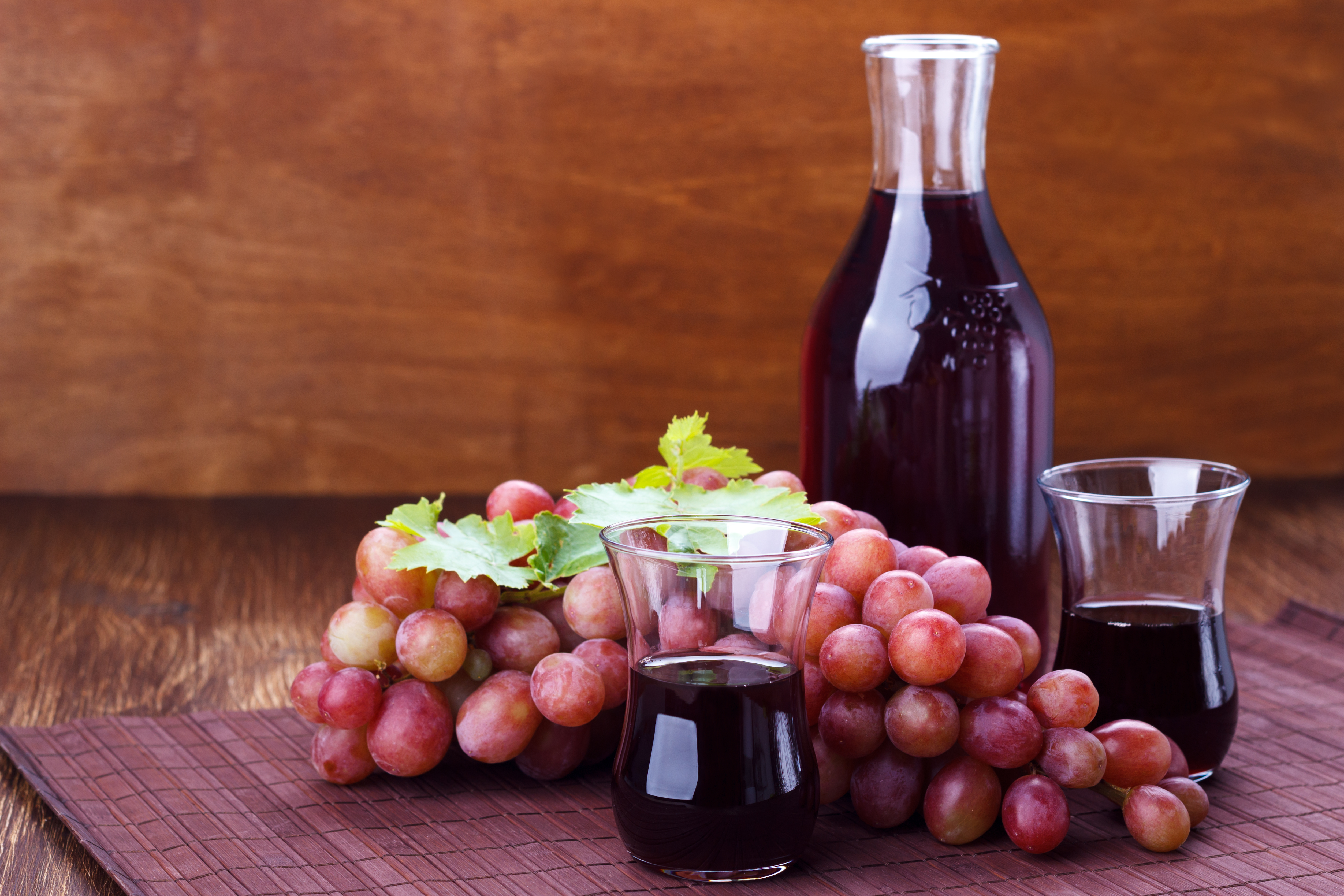 pitcher of grape juice