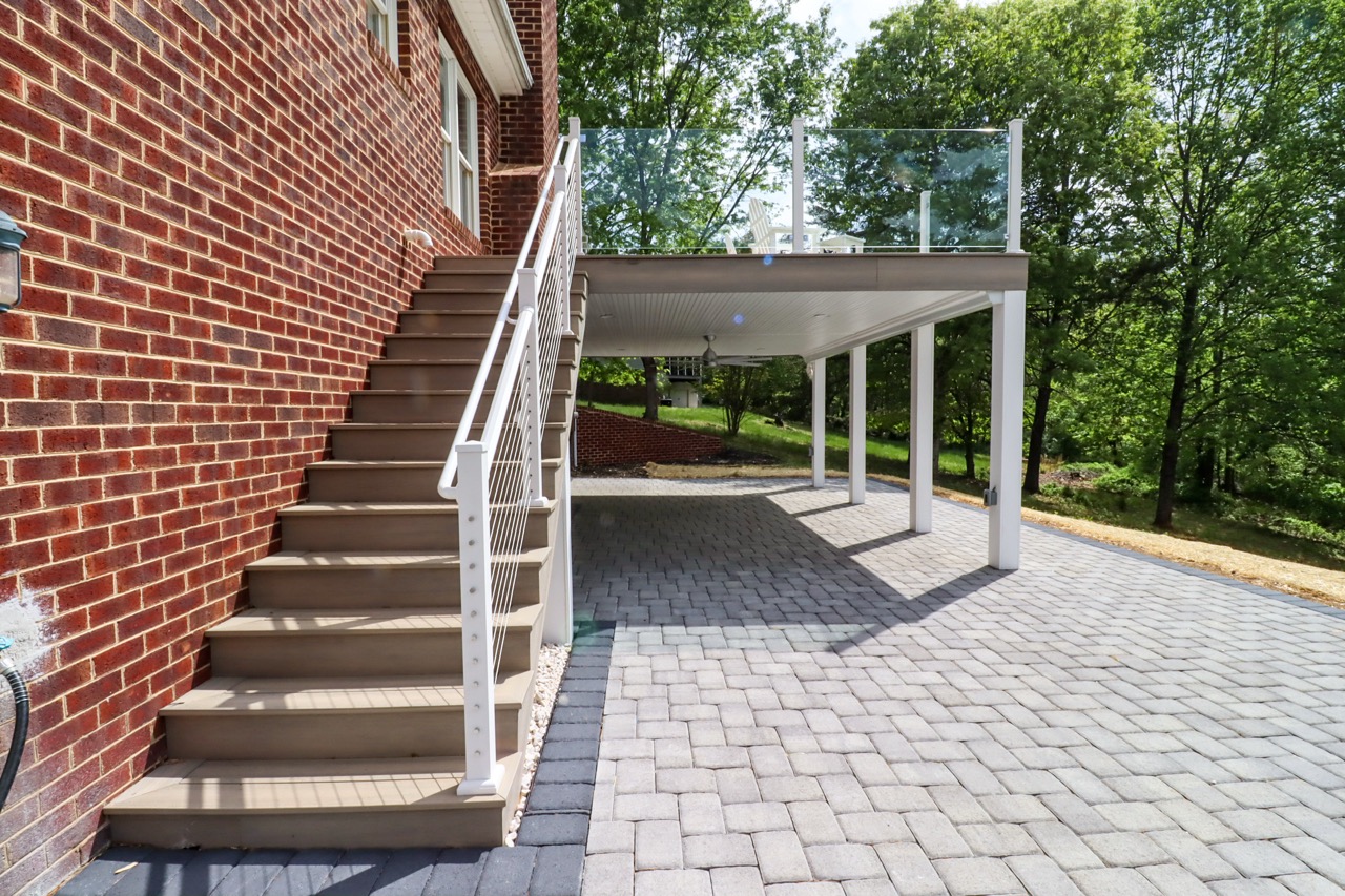 multi-level deck