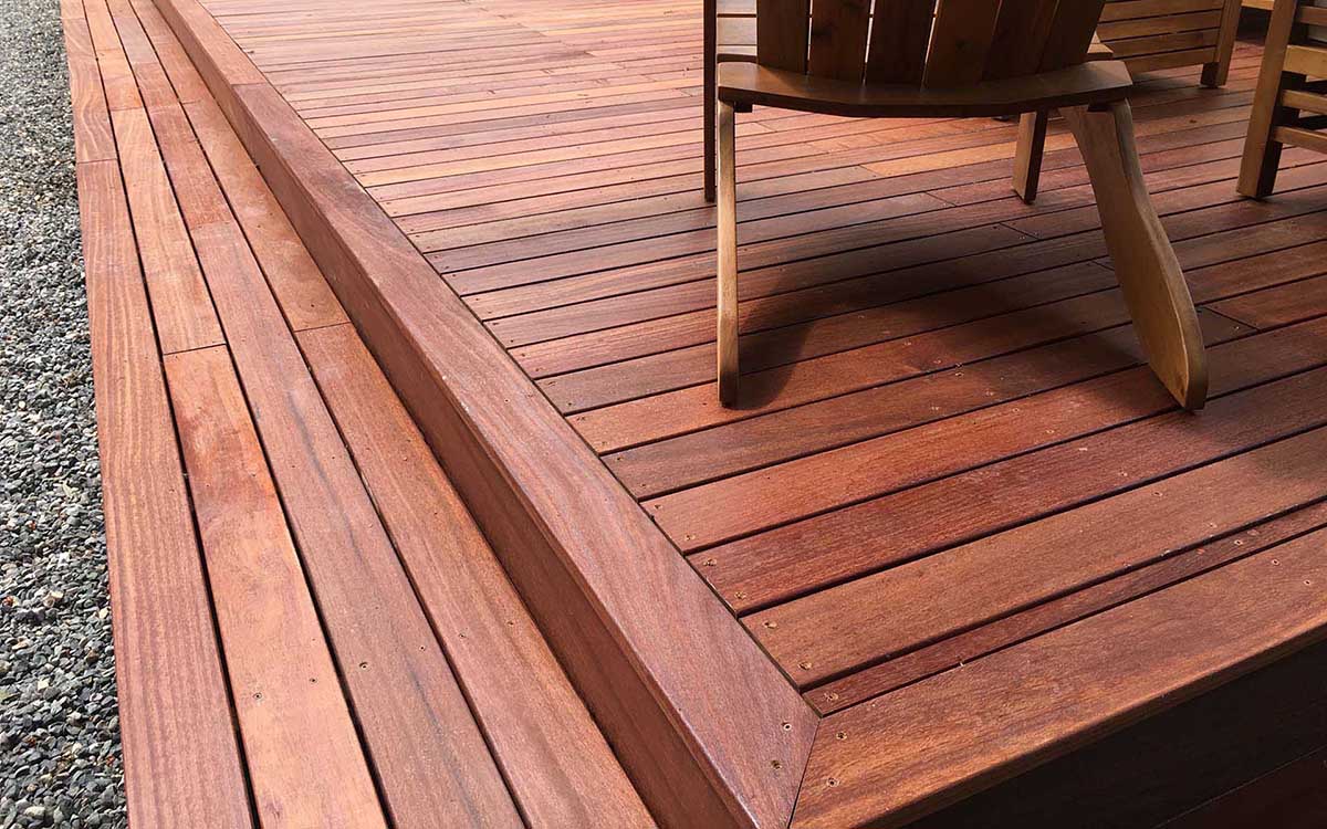 wooden deck wooden deck