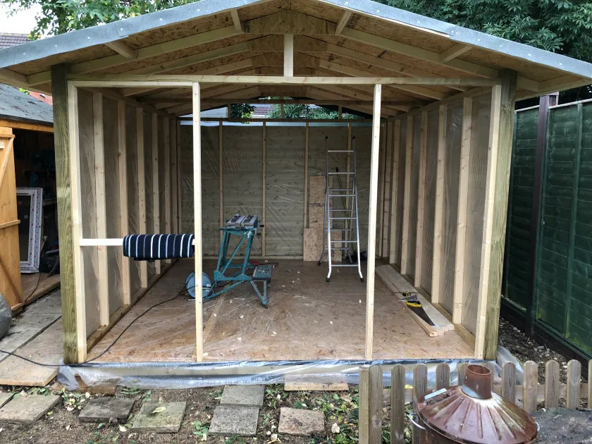 Southern Trace Backyard workshop construction Roanoke VA Southern Trace Backyard workshop construction Roanoke VA