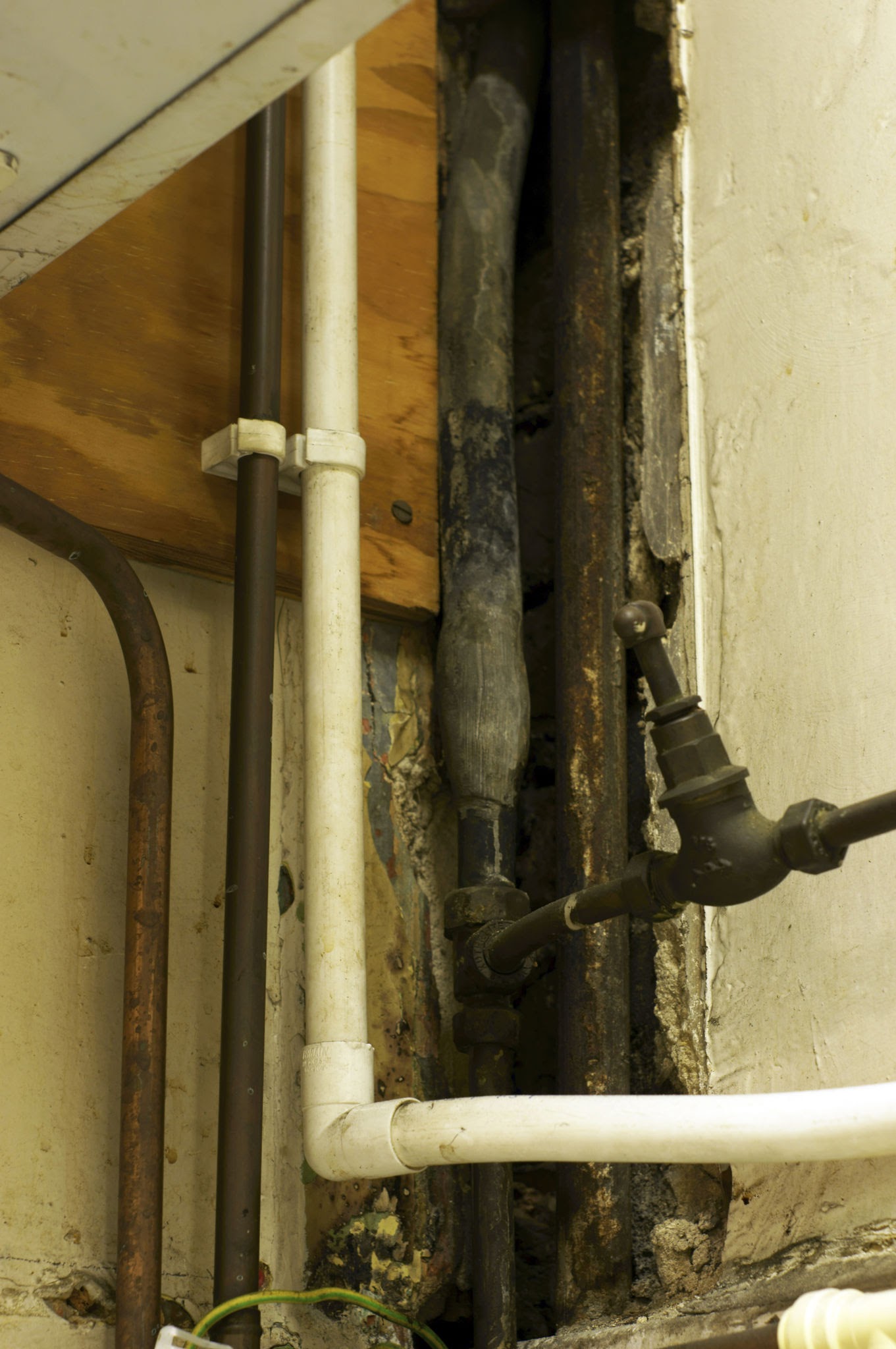 old plumbing old plumbing