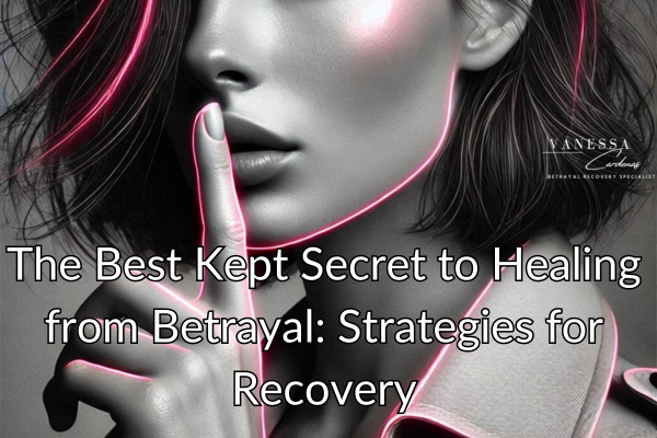 Vanessa Cardenas, Betrayal Recovery Specialist, shares the secret to healing from betrayal: focusing on yourself. Learn strategies for self-care, setting boundaries, and personal growth. Transform your relationship and find emotional healing.