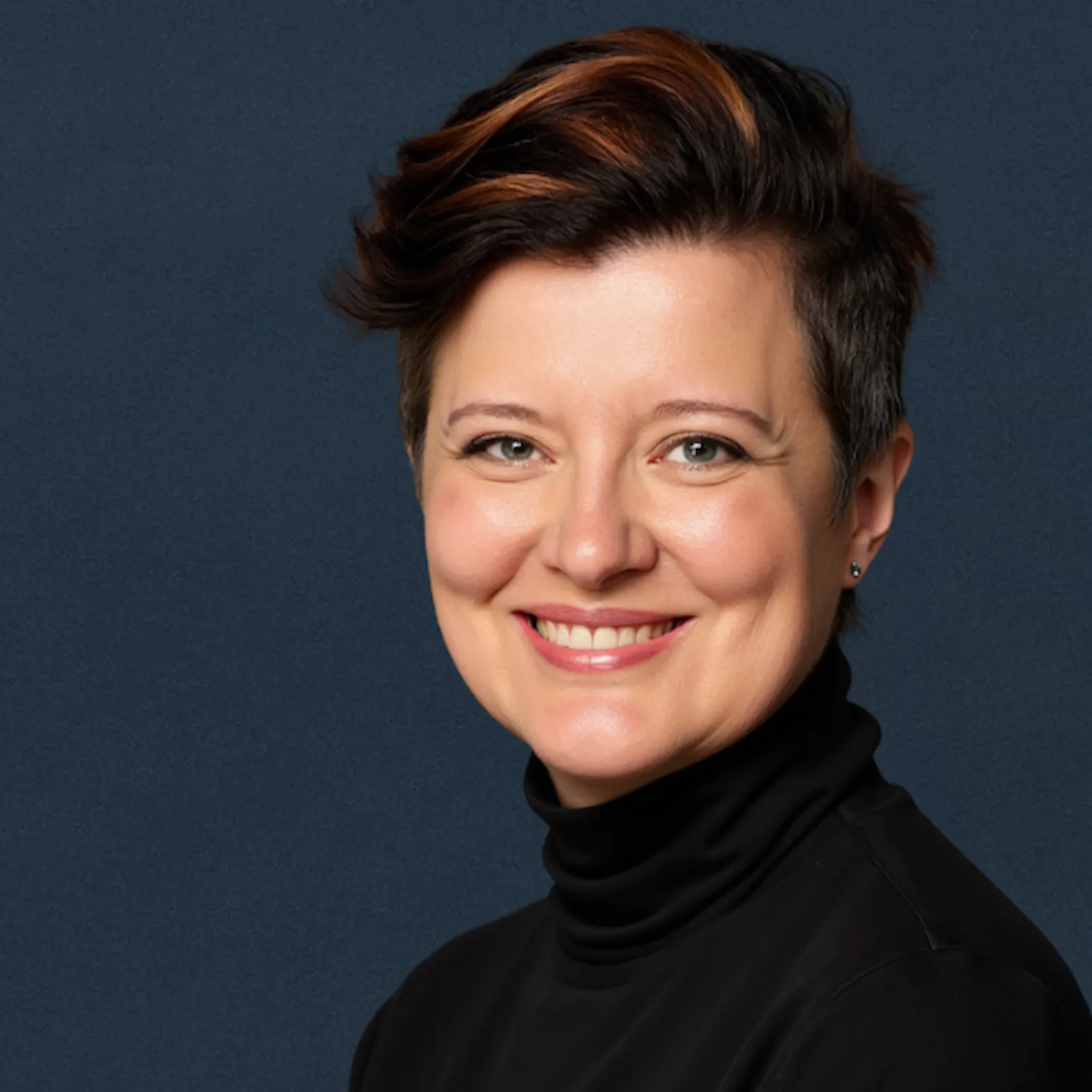 Vanessa Cardenas, relationship reset expert, seated in her Westchester County office