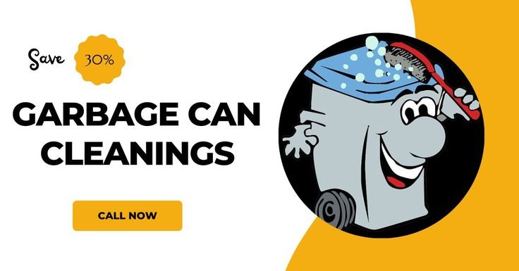 garbage can cleaning ad