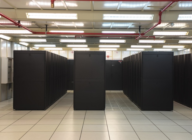 Vintage data center with raised cooling floors — a visual reminder of how tracking business data once required expensive infrastructure, before modern RevOps tools made it simple for every founder.