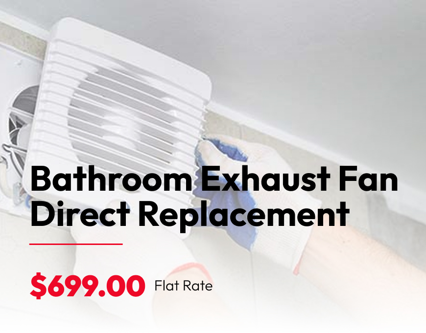 Bathroom Exhaust Fan Direct Replacement Image