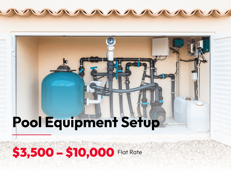 Pool Equipment Setup Image