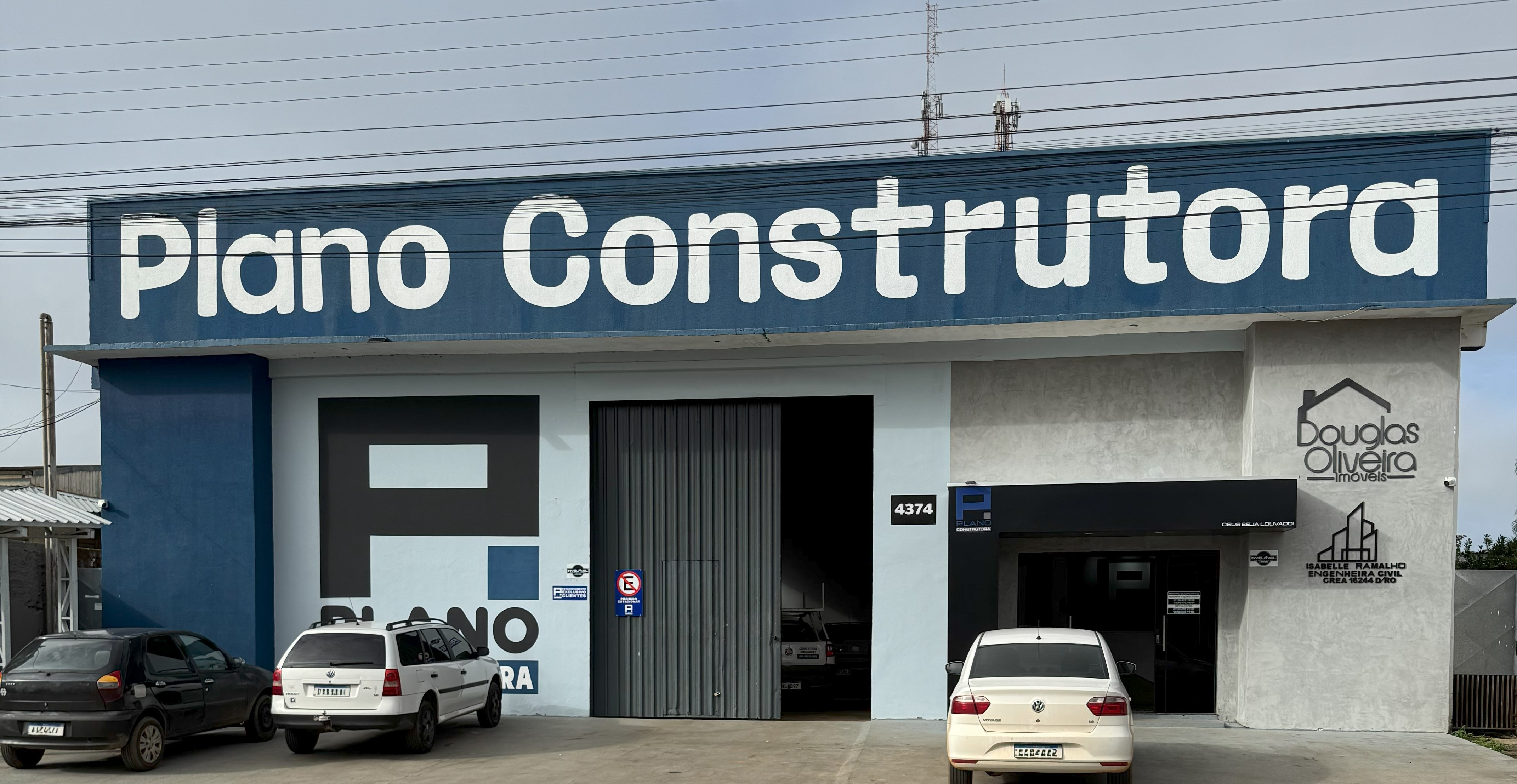 Plano Construtora - Fachada