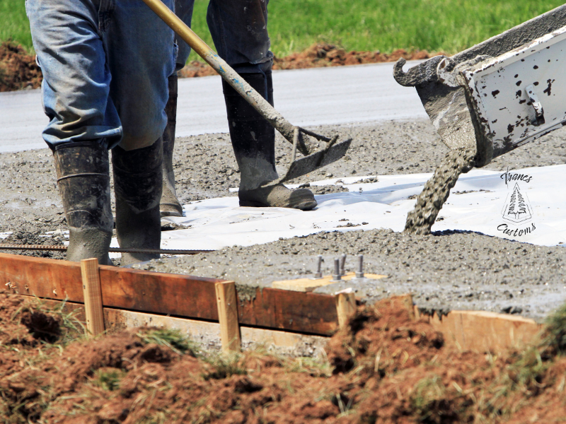 concrete construction services in Mapleton