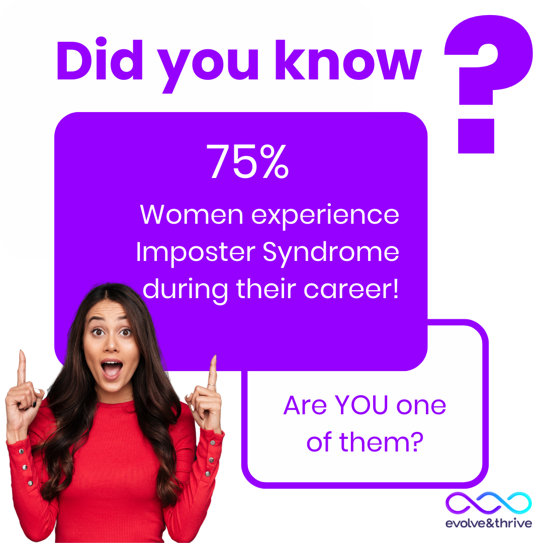 75% Career Women struggle with Imposter Syndrome 