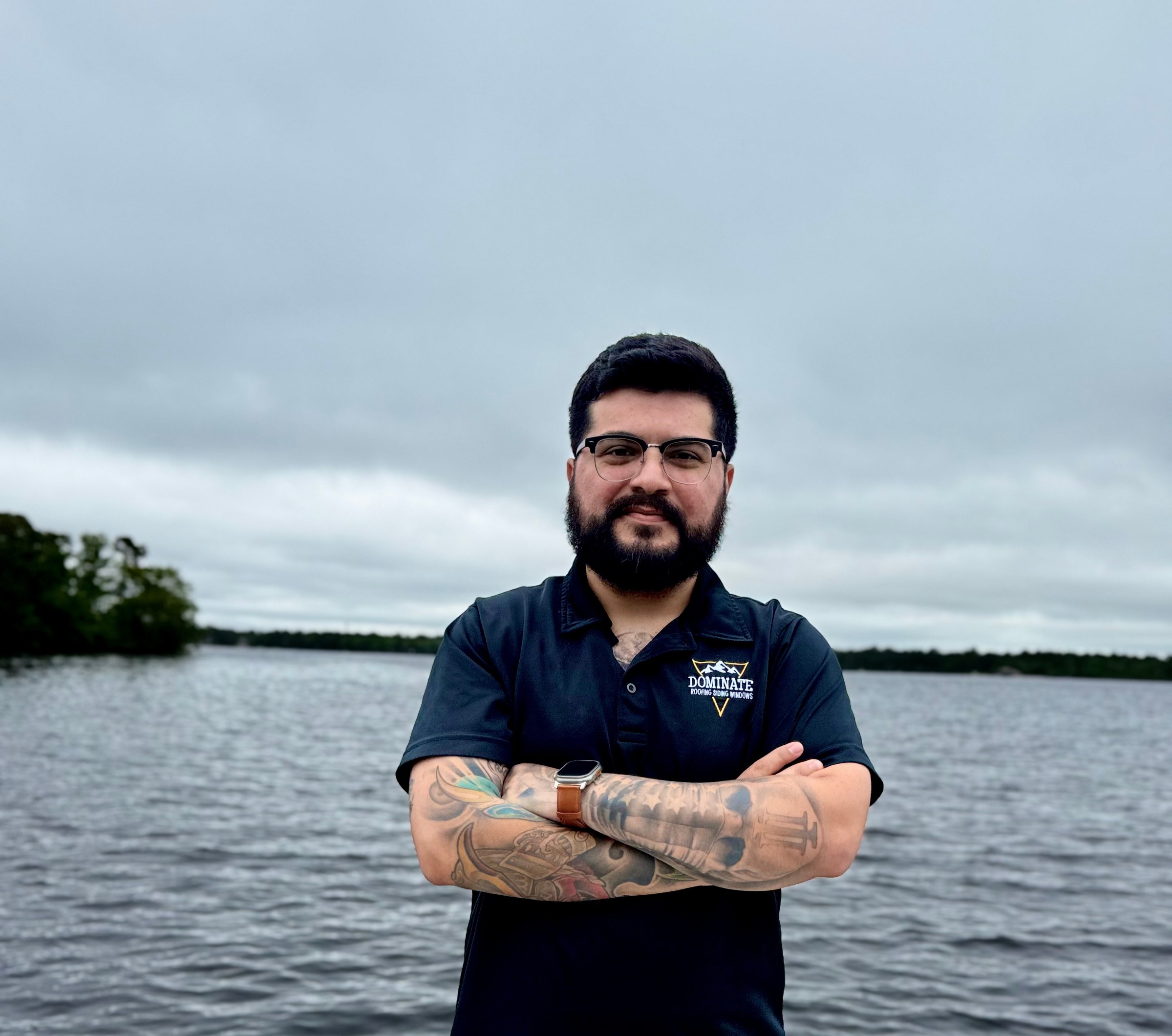Nate, co-owner at Dominate Roofing