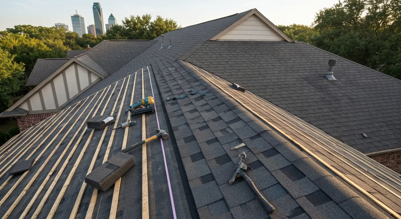 Roofing contractor in Dallas