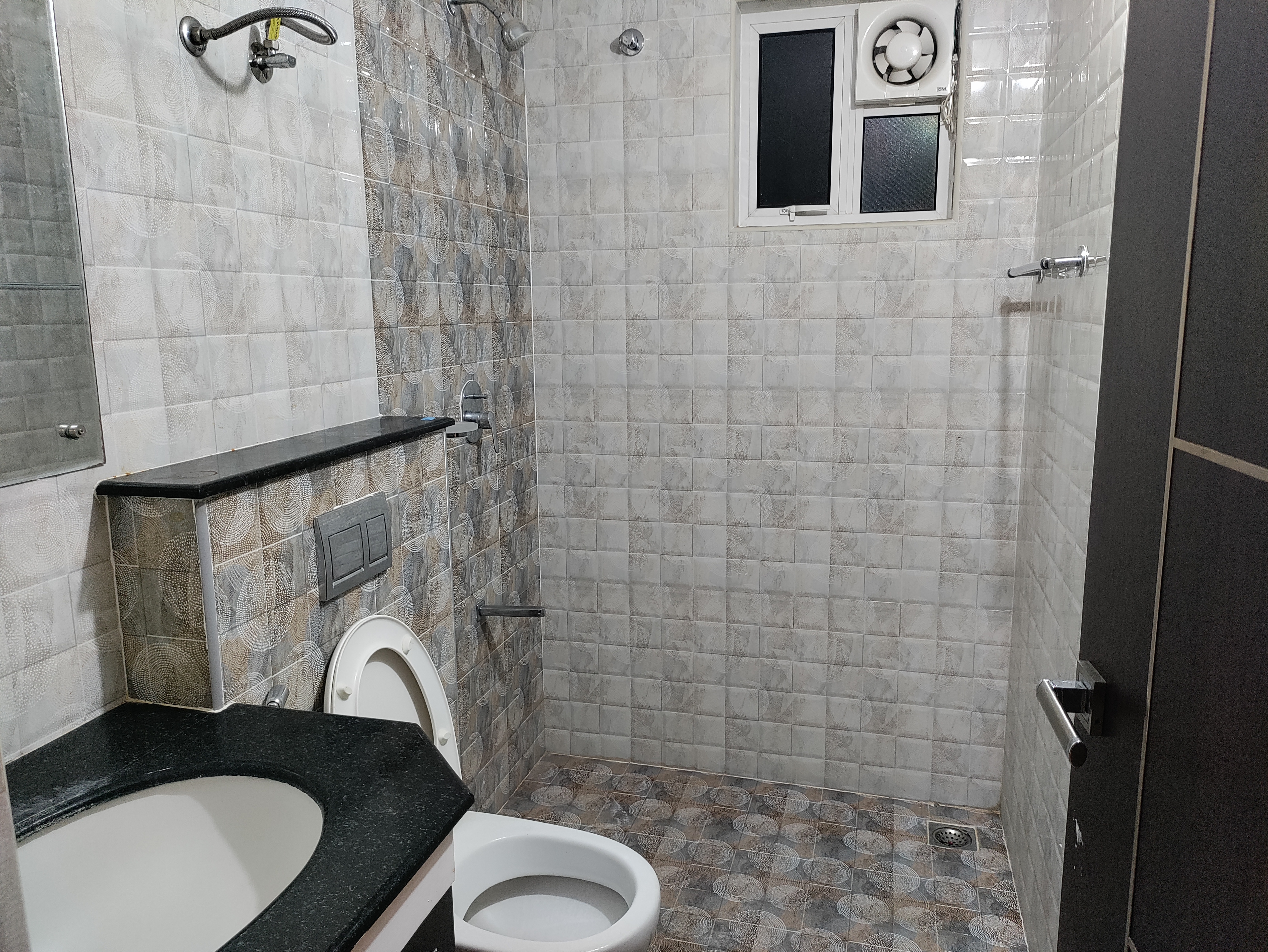 Bathroom including water heater - 3 bhk kowdiar trivandrum