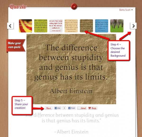Quote setup step 2 Quote setup step 2