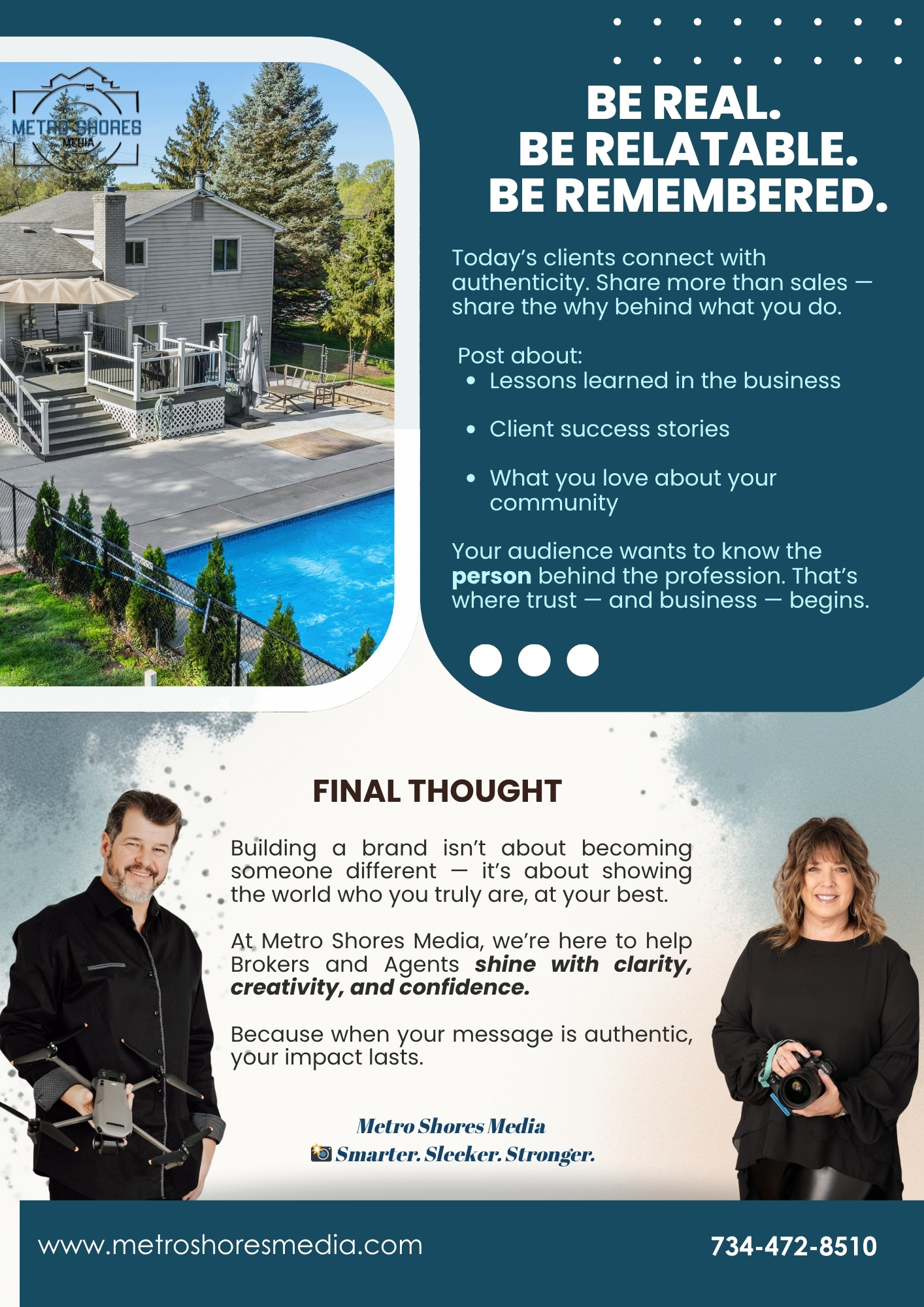 Be Real. Be Relatable. Be Remembered.