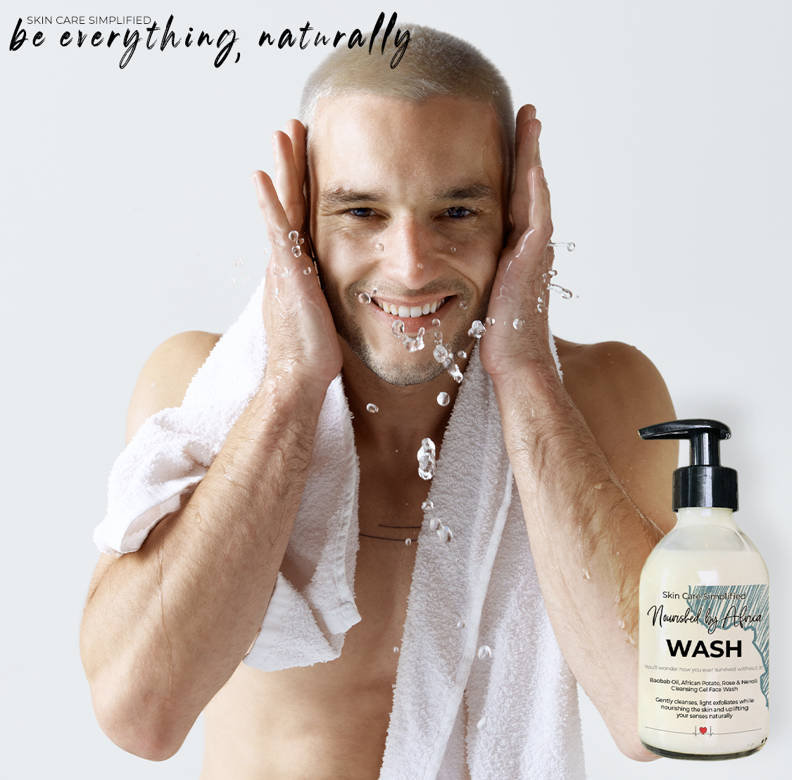 WASH GEL CLEANSER AND CLEAN 2-In-1 Body & Hair Wash WASH GEL CLEANSER AND CLEAN 2-In-1 Body & Hair Wash