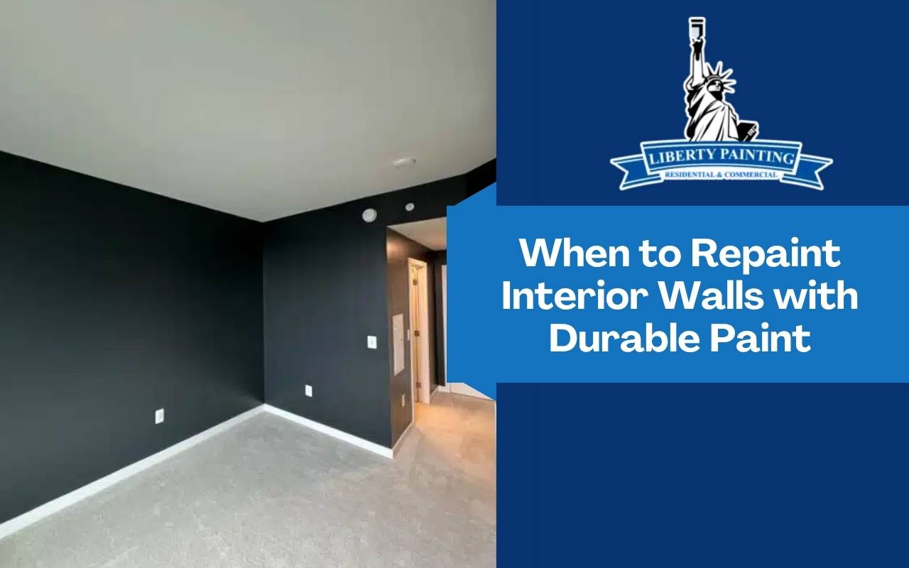 fresh coat of durable paint in a master bedroom