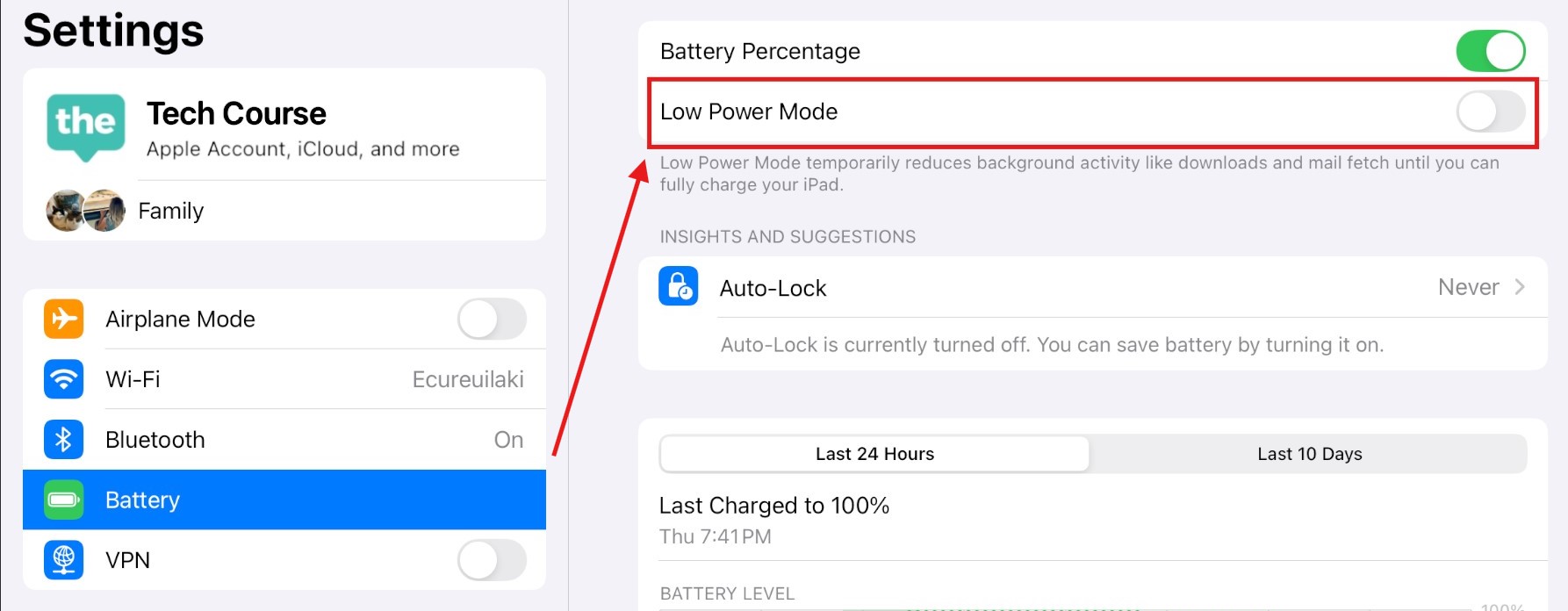 Low Power Mode