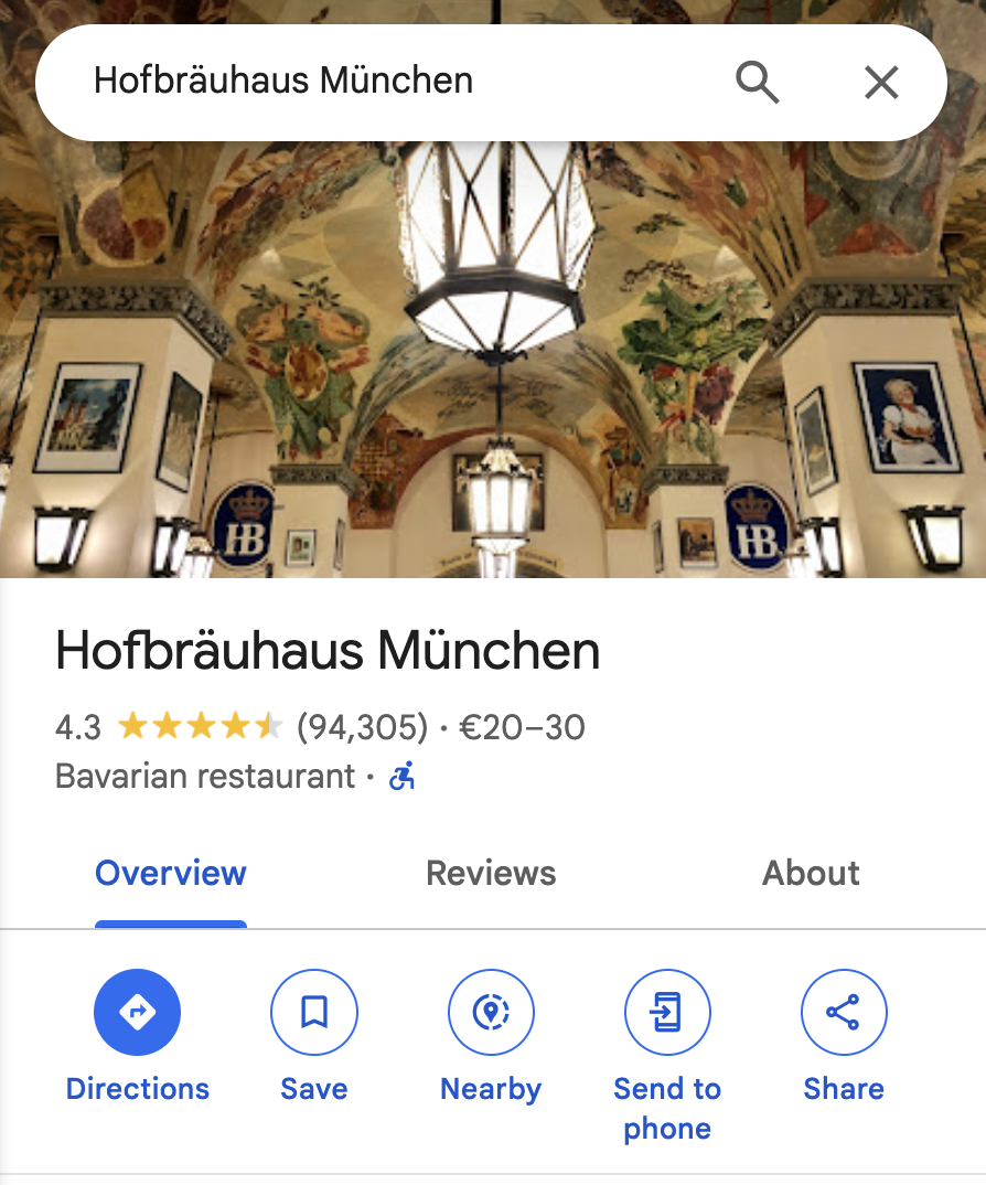 Most reviewed restaurant on Google in Germany Most reviewed restaurant on Google in Germany