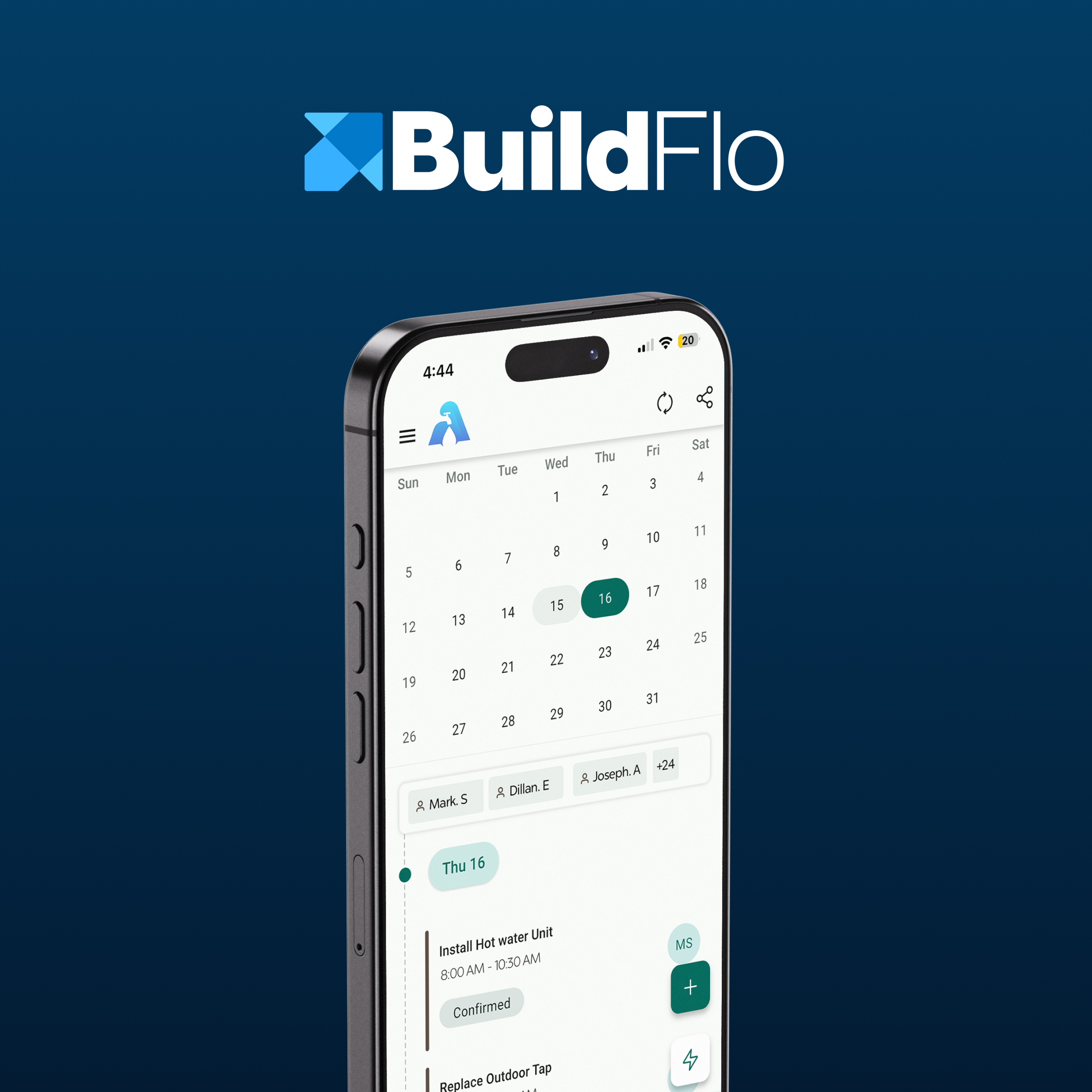 Buildflo: Get Started Buildflo: Scale Plan