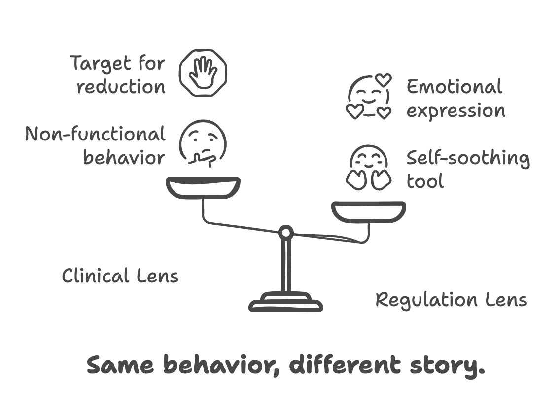 What is stereotypy through a clinical vs regulatory lens What is stereotypy through a clinical vs regulatory lens