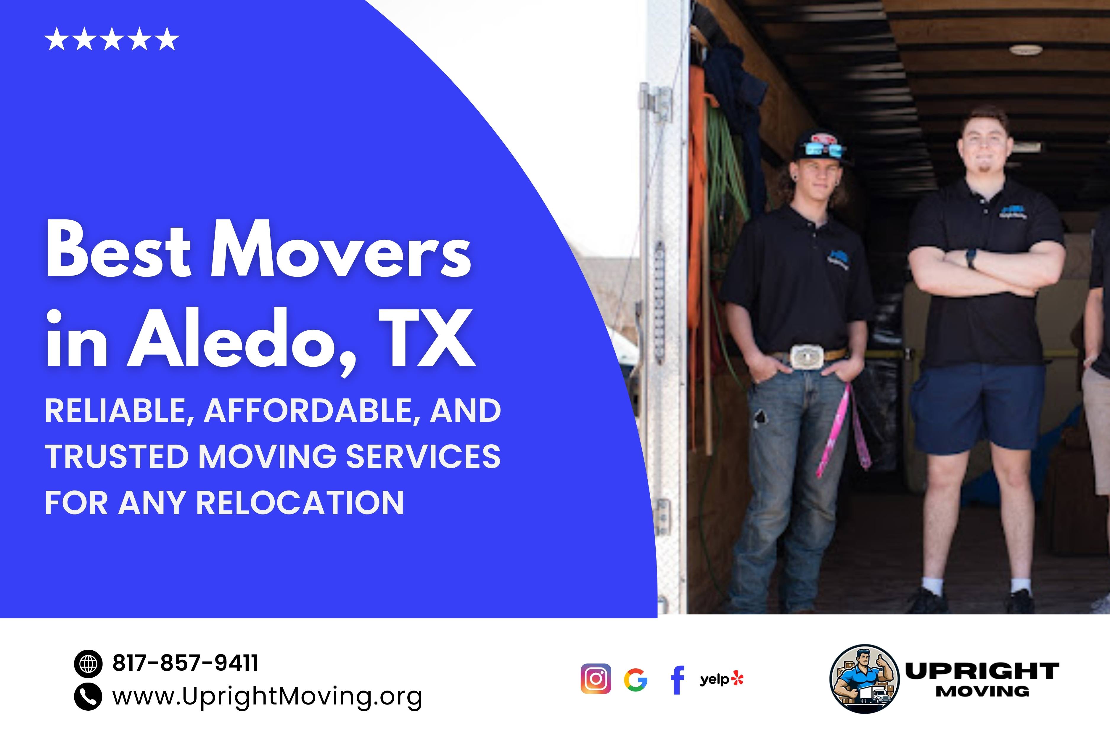 Best Movers in Aledo, TX – Reliable, Affordable, and Trusted Moving Services for Any Relocation