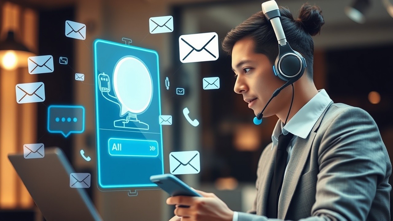 AI phone call assistant streamlining communication by automating call handling, improving efficiency, and enhancing customer experience for businesses. AI phone call assistant streamlining communication by automating call handling, improving efficiency, and enhancing customer experience for businesses.