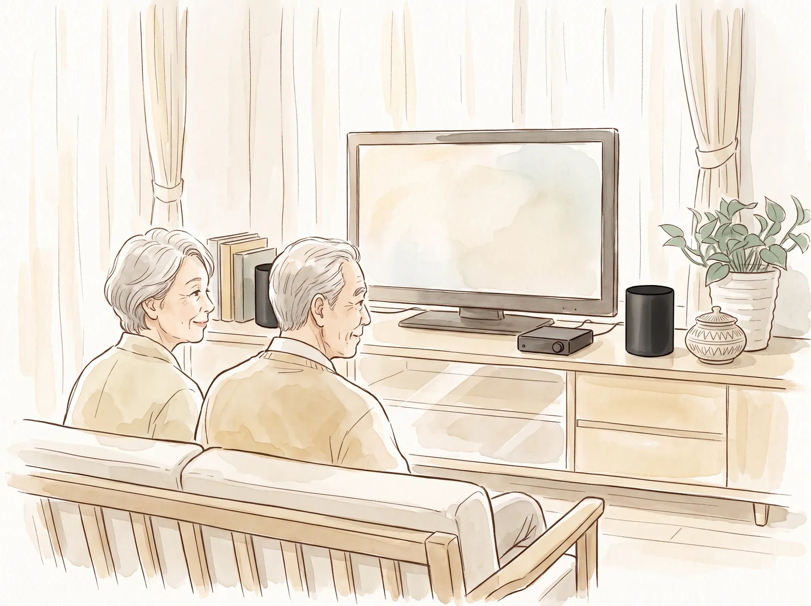 敬老の日に、テレビの音を贈るという選択