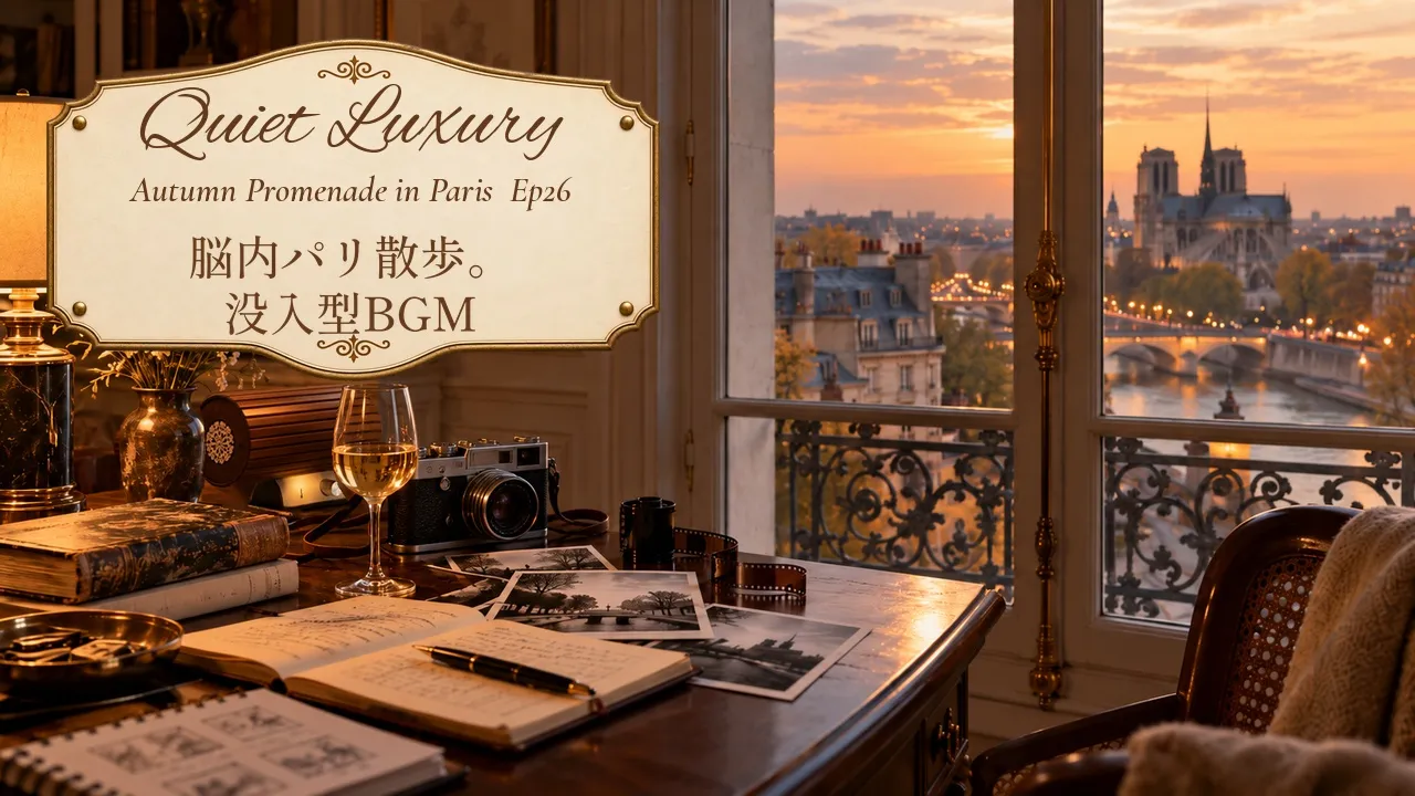 パリを愛した3人の目と耳を借りて — Quiet Luxury Ep.26
