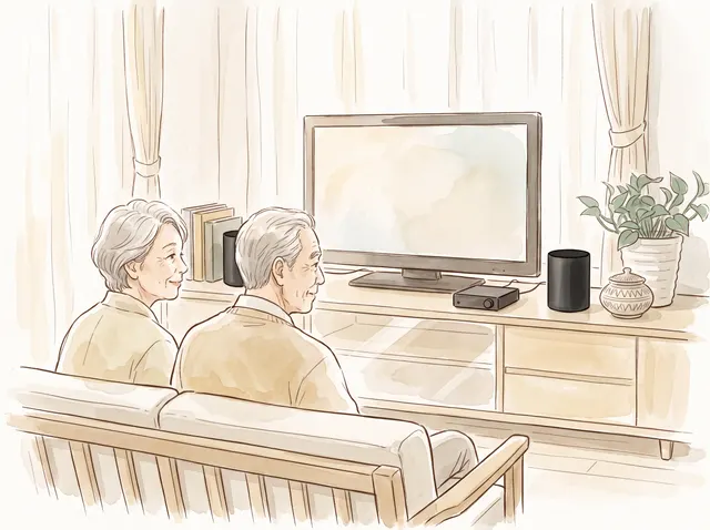 敬老の日に、テレビの音を贈るという選択