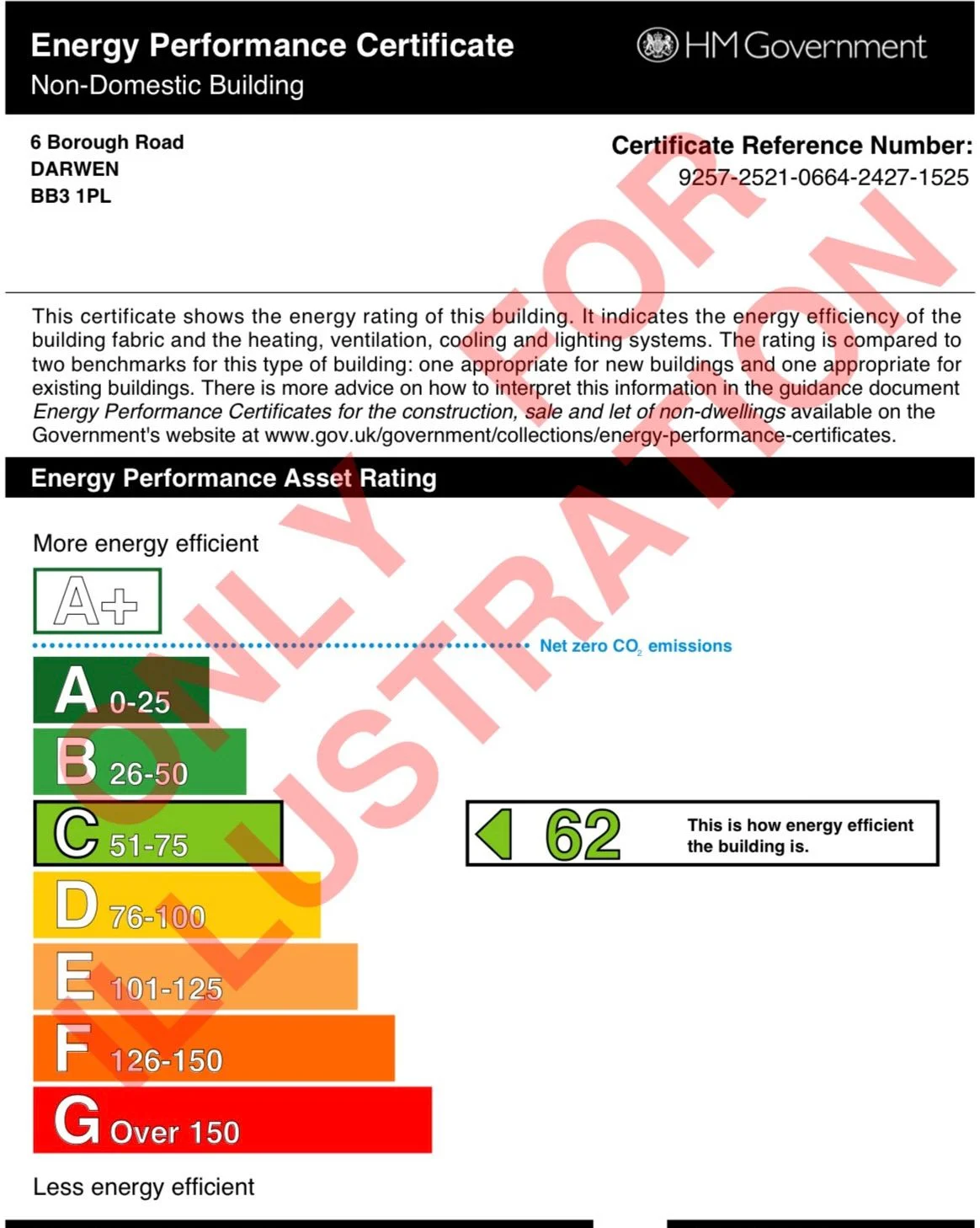 A commercial building exterior, suitable for an EPC assessment.