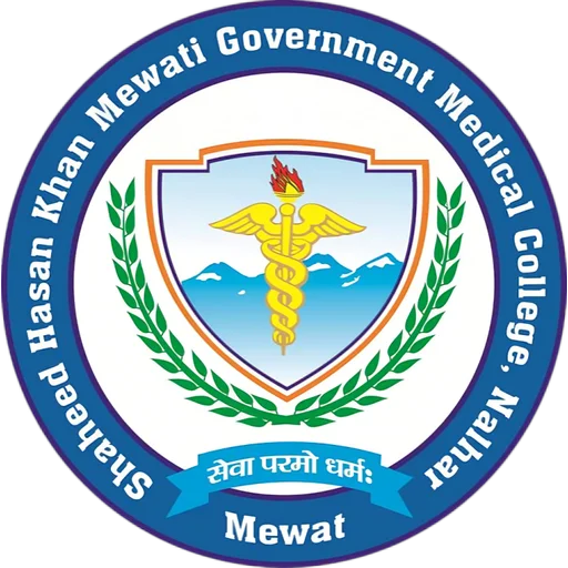 Shaheed Hasan Khan Mewati Government Medical College logo