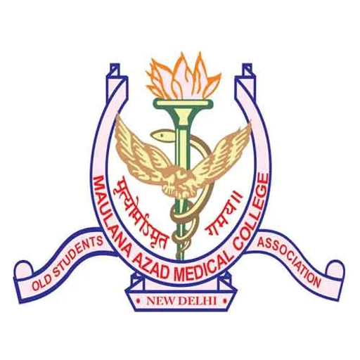 Maulana Azad Medical College  logo