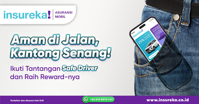 Gambar banner mobil aman di jalan dan hemat untuk blog dan halaman