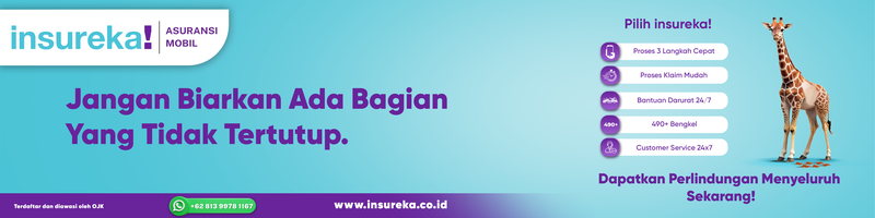 Gambar banner asuransi mobil Perlindungan Menyeluruh untuk blog dan halaman