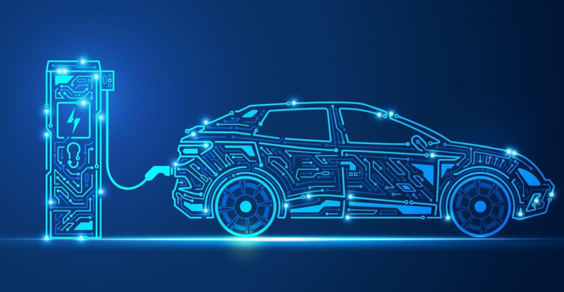 gambar mobil listrik untuk halaman dan artikel