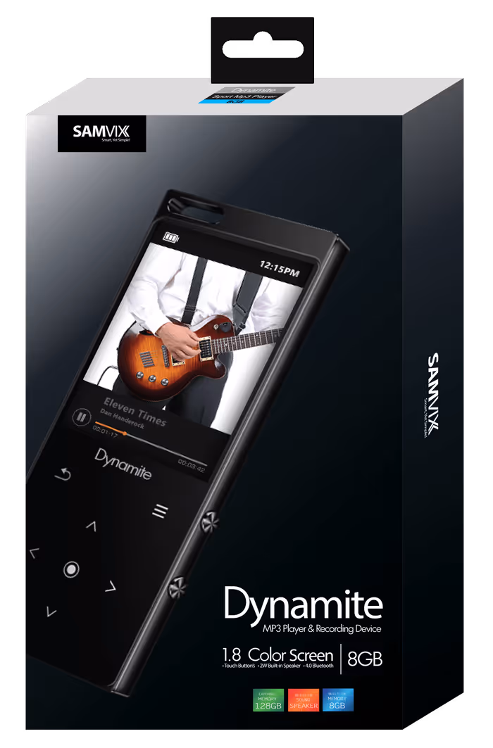 נגן   Samvix Dynamite 8GB