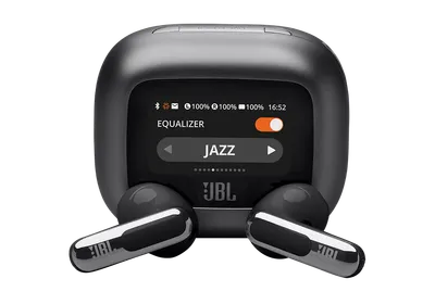 JBL Live Flex 3 | אוזניות פתוחות עם קייס חכם ומסך מגע