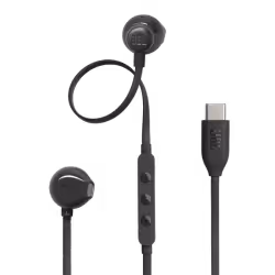 JBL Tune 305C אוזניות חוטיות USB-C - צליל נקי וחיבוריות נוחה