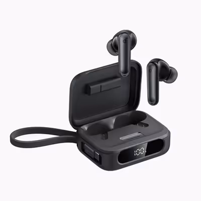 אוזניות אלחוטיות עם מטען נייד מובנה Soundcore P41i