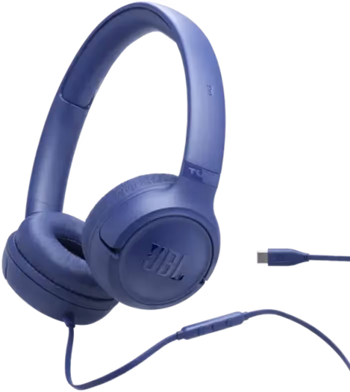 אוזניות קשת חוטיות JBL Tune 530C USB-C